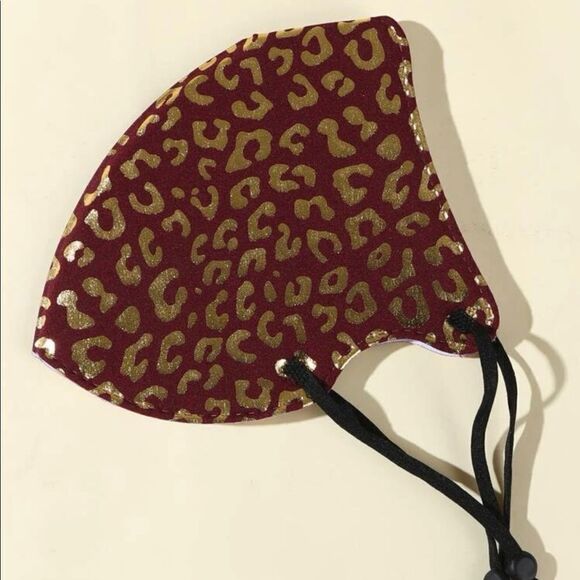 Cheetah Print Face Mask - Picture 1 of 1